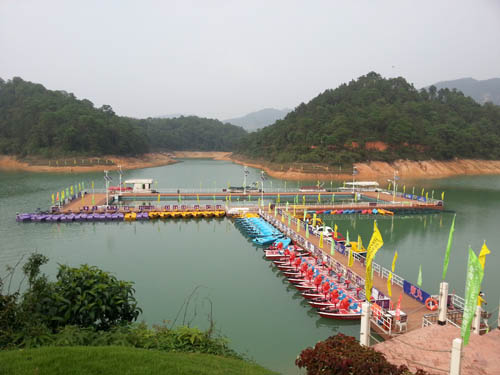 广州九龙湖水上游泳池